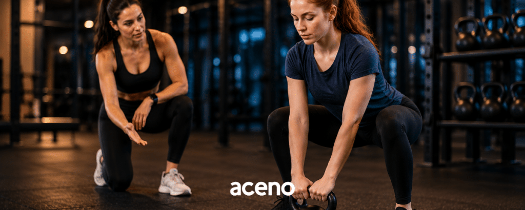 personal-trainer-auxiliando-aluna-com-aceno