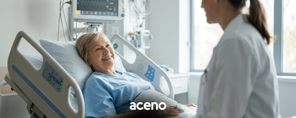 paciente-conversando-enfermeira-leito-hospital