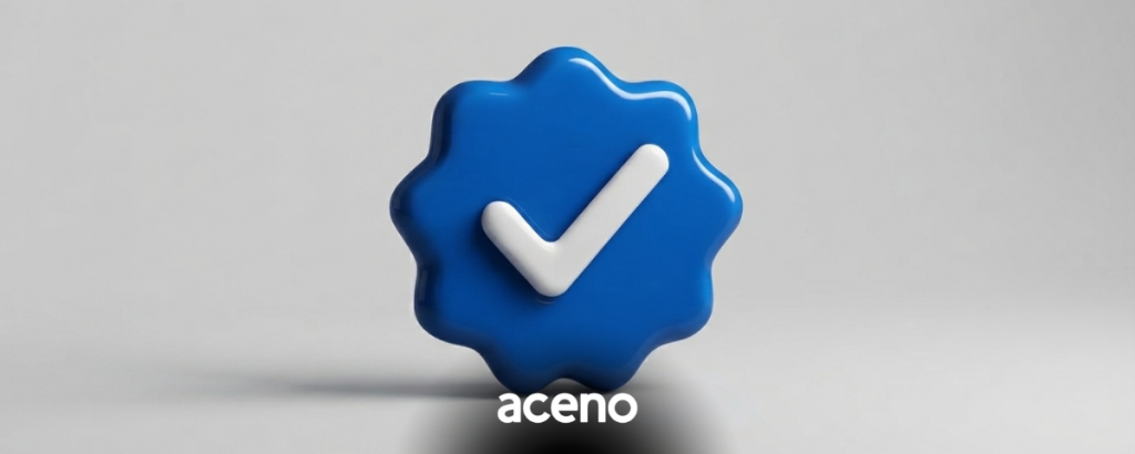 selo azul verificado aceno garantia de qualidade anatel