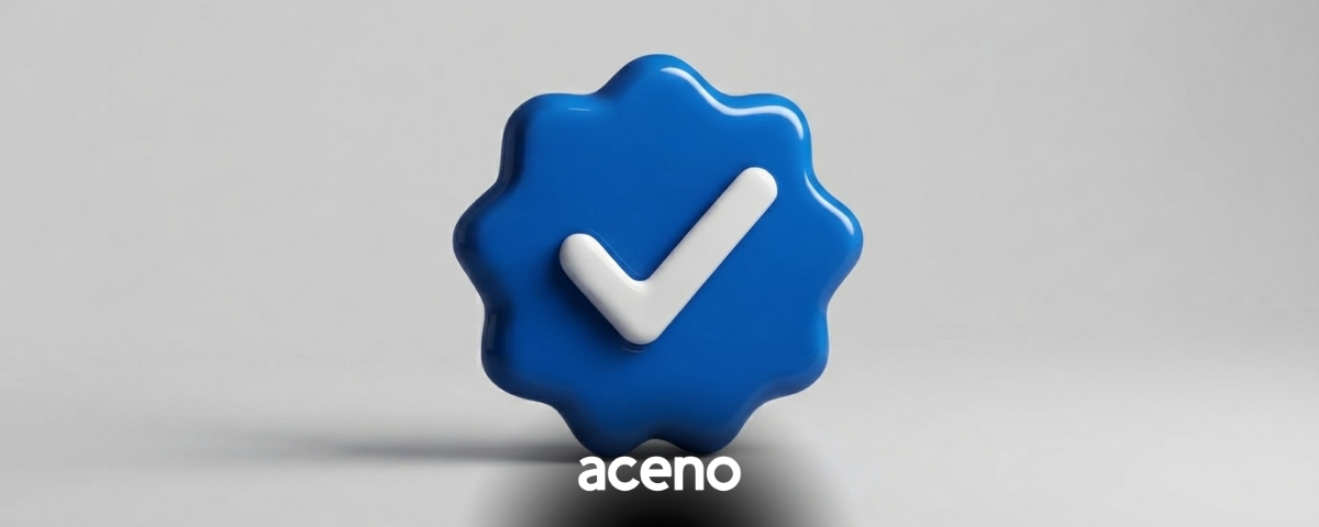 selo azul verificado aceno garantia de qualidade anatel
