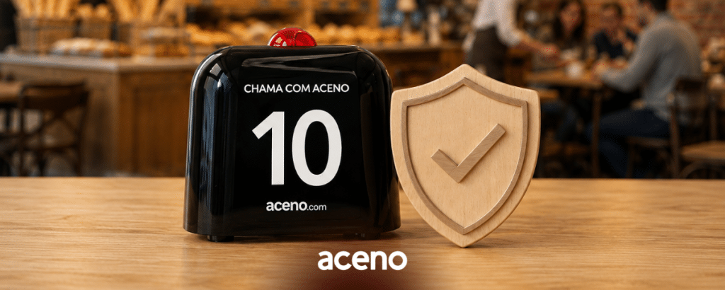 botao de chamada de garçom com garantia e homologação Anatel
