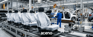 aceno industrial linha de producao automotiva